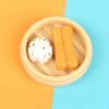 CIYODO 6Pcs Miniature Steamed Food Models Play Food for , Resin Mini Steamer Set for Dollhouse Kitchen Decor and Pretend Play view 3
