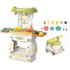 2-in-1 Kitchen Playset with Diagonal Trolley Design - Educational Toy and Role Play Gift view 1