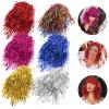 LOPUNER 6Pcs Cosplay Party Wigs Colorful Tinsel Hair for Masquerade Holiday Dress-Up Accessories view 3