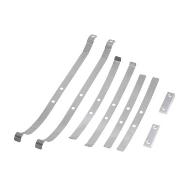 Rear Axle Fixed Shock Absorber Spring Plate Metal Upgrade Parts Accessories Compatible with MN 1 12 MN82 LC79 Remote Control Car