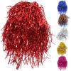 HOOTNEE 6Pcs Colorful Tinsel Fake Hair Wigs for Costume Party and Holiday Dress-Up, Shiny Cosplay Hair Accessories for Women and Men view 1