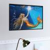 Mythical Golden Mermaid 1000 Piece Wooden Puzzle, Luminous Underwater Artwork, Adult Jigsaw Puzzles for Leisure view 2