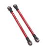 Aluminum RC Car Pushrods, 125mm Red, 2pcs - High Strength Stability, Corrosion Resistant Design, for 1/10 Scale RC Cars view 3