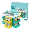 Complete Grocery Store Simulation Montessori-Inspired Supermarket Toy Set with Shopping Cart & Cash Register view 2