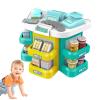 Complete Grocery Store Simulation Montessori-Inspired Supermarket Toy Set with Shopping Cart & Cash Register view 3