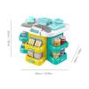 Complete Grocery Store Simulation Montessori-Inspired Supermarket Toy Set with Shopping Cart & Cash Register view 4