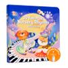 GO GO 30 Favorite Nursery Ryhmes Sound Book, USB-C Rechargeable, Interactive Musical Learning Book for Toddlers view 1