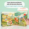 GO GO 30 Favorite Nursery Ryhmes Sound Book, USB-C Rechargeable, Interactive Musical Learning Book for Toddlers view 2