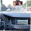 ARTSEWPLY Rearview Mirror 360 Suction Cup Vehicle Interior Rearview Mirror for Safety Adjustable for Seats and Back Monitoring view 2