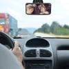 ULDIGI Car Rear View Mirror 360 Rotatable Suction Cup Auto Mirror for Observation Vehicle Interior Compatible with Safety Seats view 3