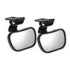 SECFOU 2Pcs Car Rearview Mirror for Rear-Facing Seats, Anti-Shake Wide Angle Interior Car Observation Mirror with 360 Rotation for and Safety view 1