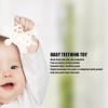 TOPINCN Baby Teether, Tortoise Silicone Teething Mitten for Babies, Soft Chewable Teether with Safe Material for Soothing Gums and Pain Relief (Beige) view 4