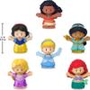 Fisher-Price Little People Toddler Toys Disney Princess Figure Pack, 6 Characters for Preschool Pretend Play Kids Ages 18 Months+ view 4