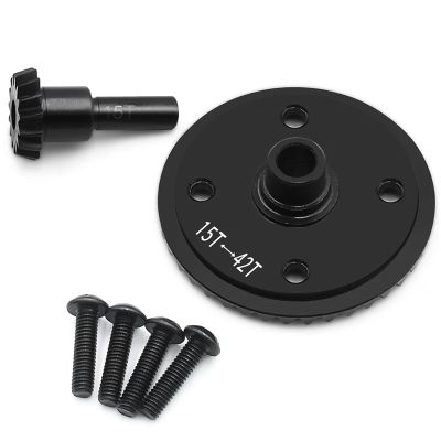 For Typhon 6S For BLX TLR 1/8 Steel Diff Gear 10T 13T 15T 42T 43T Transmission Differential Gears RC Car For Buggy Upgrade Parts Models(42T and 15T)