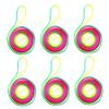 Wilafury String, Cats String Hand Game Finger Toy Supplies Child Play Rope Game Rainbow Color 8 Pcs view 1