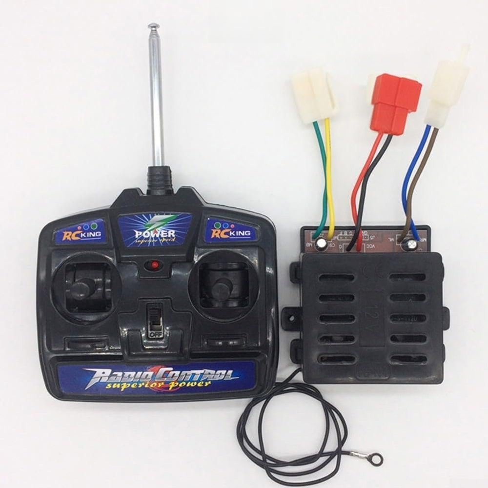 Enhance the Fun with 27MHz Remote Control Receiver for Children's Electric Toy Cars (12V Receiver and RC)