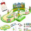 Motion-Sensing Racing Game,Pretend Play Parent-Child Interactions Toy,Two-Player Battle Game for Ages 3 -10Up for Boys and Girls for Children's Parties,Schools and Family Entertainment (Green-A) view 1