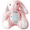 A Little Hug from Heaven - Personalized Stuffed Bunny, Butterfly Memorial - Personalized Bunny Plush, Hug from Heaven Sympathy Bunny Stuffed Animal, Memorial Gift, Sympathy Gifts for Loss of Loved view 1