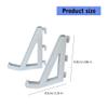 40mm Pegboard Keyboards and Controller Hook Holder Stand for Efficient Space Utilization Home Office or view 2