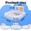 9FT Inflatable Ball Pit with Blower 4 in1 Kinds Playhouse Ages 1-6 Years Heighten Protection Shoot Dart Target Circles for Kids Gift(9ftL9ftW5ftH) view 2
