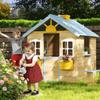 GOWE Kids Outdoor Wooden Playhouse view 2
