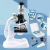 100/600/1200X LED Lab Microscope Home School Science Educational Toy Gift Refined for Biological Kits Playdates Toy view 4