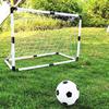 Adjustable Soccer Goals - Kids Training Set, 3 Height with Portable Design, Football Practice with Easy Assembly, Sports Equipment Outdoor Use, Youth Net for Backyard Games view 2