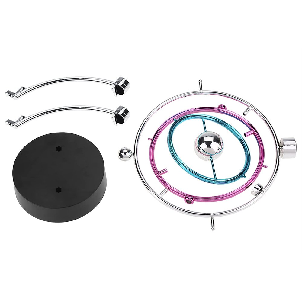 GLOGLOW Science Fundamentals Kit Magnetic Perpetual Motion Ornament, Kinetic Desk Toy for Home and Office Decor Daily Decoration