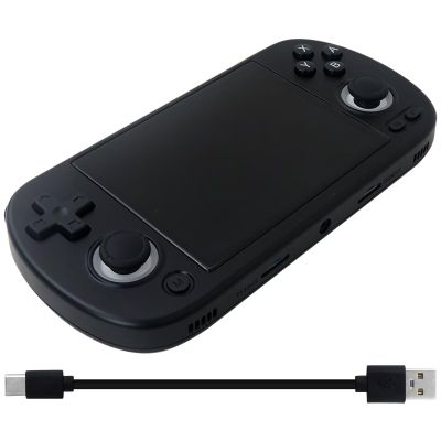 Bedaily New Version RG40XXH Black Retro Handheld Game Consoles with 64 TF Card Linux 64-bit System 4 inch IPS Screen Supports WiFi Bluetooth HD, TV Output, Vibration Motor