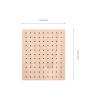 CVUTOVO Clay Doll Display Base Pottery Doll Making Stand for Collectible Figurines 12101.8Cm Wooden Peg Board for DIY Craft Modeling 2Pcs Set and Clay Art view 2