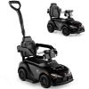 Licensed Toyota Ride on Push Car for Toddlers by INFANS, 3 in 1 Walking Sliding Toy with Removable Guardrails and Handle, Music, Under Seat Storage for Kid (Dark) view 1