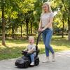Licensed Toyota Ride on Push Car for Toddlers by INFANS, 3 in 1 Walking Sliding Toy with Removable Guardrails and Handle, Music, Under Seat Storage for Kid (Dark) view 2