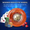 GLGGXBF Professional Roulette Wheel Set with Double-Zero Layout - American Style Casino Wheel for Home Games, Parties, and Casino-Themed Events view 3