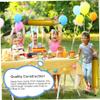 4PCS Giant Inflatable Pencil 26.8x3.2'' Eye-Catching PVC Inflatable Pencil Easy to Inflate & Deflate Blow up for Classroom, Back-to-School Parties and Graduation Giant view 2