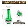 uxcell RC Boat M6 Antenna Mount Base, Aluminum Alloy Plane Antenna Mount for RC Car Boat Drone Receiver Plane Tube Aerial DIY Model Building Parts(Green, 2 Pcs) view 2