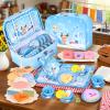Tea Sets for Toddlers 3-5 Tea Time Play Kitchen Toy Birthday Gift for Girls view 2