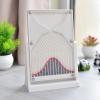12 * 18cm Probability Demonstrator, Interactive, Normal Distribution Mathematical Model, Effective Statistical Law Demonstration for Educators Students(White Without Curves) view 4