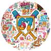 100PCS 6 7 Stickers Funny Six Seven Meme Stickers Waterproof Vinyl Gifts for Phone, Water Bottle, Luggage, Laptop, 67 Gifts for Adults Teens view 4