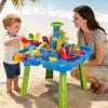 Kenthoris Water Table for Toddlers 1-3, Toddler Outdoor Toys Kids Summer Beach Backyard Pool Splash Activities Playsets, Water and Sand Activity Sensory Playset for Toddlers 1.5+ Years Old view 4