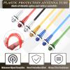 uxcell 160mm Plastic Protection Antenna Tube, RC Antenna Tube with Mount and Cap for RC Car Boat Drone Receiver(Red, 2 Pcs) view 3
