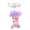 Doll Clothes Stylish Exquisite Lovely Dress with Headdress Fish Tail for 6.7in Dolls Soft Cloth Accessories view 1