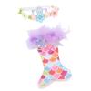Doll Clothes Stylish Exquisite Lovely Dress with Headdress Fish Tail for 6.7in Dolls Soft Cloth Accessories view 3