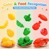 CUTE STONE 73PCS Kids Kitchen Playset with Play Kitchen Accessories, Toy Pots and Pans, Pretend Food & Play BBQ Grill, Kids Cooking Set for Toddlers, Educational Learning Gift for Girls Boys view 3