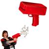 Make it Rain Copy Money Gun Paper Playing Spary Prop Cash Gun Party Supplies (Red) view 1