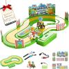 Motion-Sensing Racing Game,Pretend Play Parent-Child Interactions Toy,Two-Player Battle Game for Ages 3 -10Up for Boys and Girls for Children's Parties,Schools and Family Entertainment (Green-B) view 1