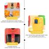 Toy Air Fryer, Toy Air Fryer with 15PCS Accessories Cookies Maker with Music & Lights Color Changing Foods Kitchen for Aged 3+ Kids Kitchen Set Style 2 view 4