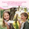 Mafiti Video Walkie Talkies for Kids 2 Pack Rechargeable 1000 Feets Range Toys for 3 4 5 6 7 8 Year Old Boys Girls Birthday Gifts(Pink+Pink) view 4