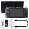 Bedaily New Version RG50XX 5 Inch Handheld Retro Game Console, 64 GB, 15000+ Games, with Date Cable, Dual 3D Joysticks and Button, Black view 1
