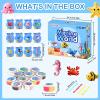 Air Dry Clay Kit - 12 Marine Animal Modeling Clay for Kids, Complete DIY Clay Craft Set with Sculpting Tools & Step-by-Step Tutorials, Ultra Soft & Non-Sticky Clay, Children's Day Gift Ideas view 2
