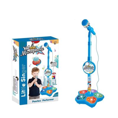 Karaoke Machine, 2026 New Creative Microphones for Singing with Music & Light, Simple Use Portable Karaoke-Microphone with Stand, Singing Machine Toy for Birthday Parties